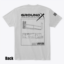 Load image into Gallery viewer, The GroundX Project Blueprint T-Shirt
