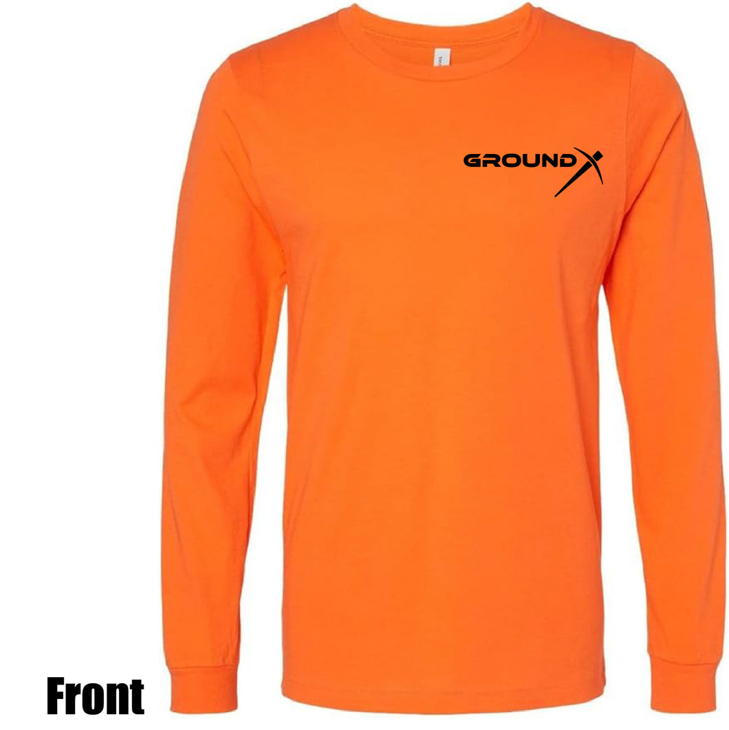 Orange GroundX Construction Shirt