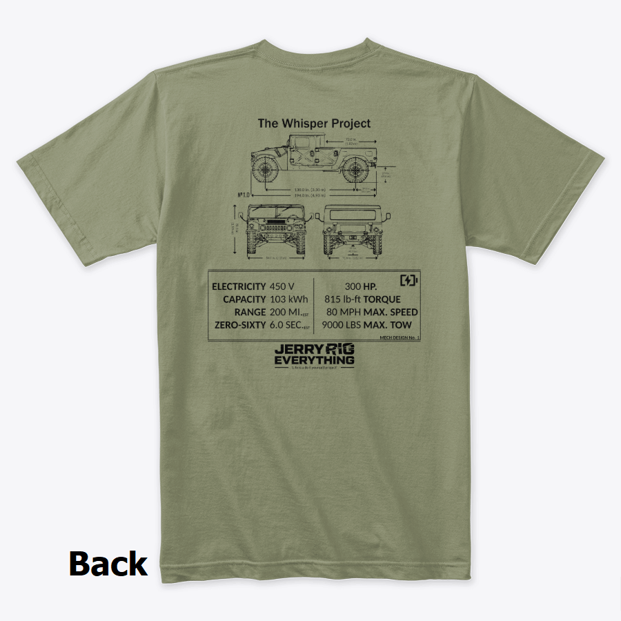 The Whisper Project - Hummer EV Shirt